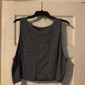 Stripped Crop Top